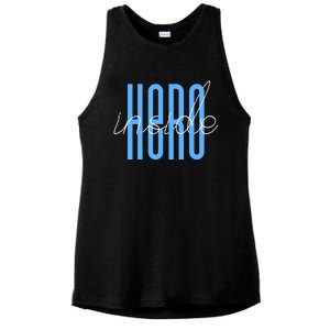 Hero Inside Ladies PosiCharge Tri-Blend Wicking Tank