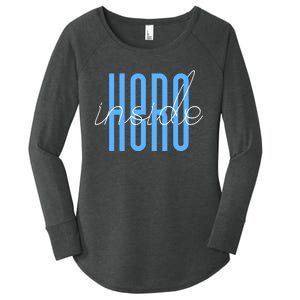 Hero Inside Women's Perfect Tri Tunic Long Sleeve Shirt