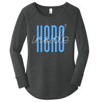 Hero Inside Women's Perfect Tri Tunic Long Sleeve Shirt