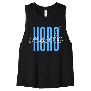 Hero Inside Women's Racerback Cropped Tank