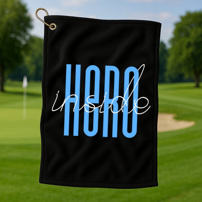 Hero Inside Golf Towel