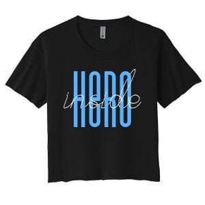 Hero Inside Women's Crop Top Tee