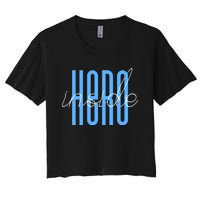 Hero Inside Women's Crop Top Tee