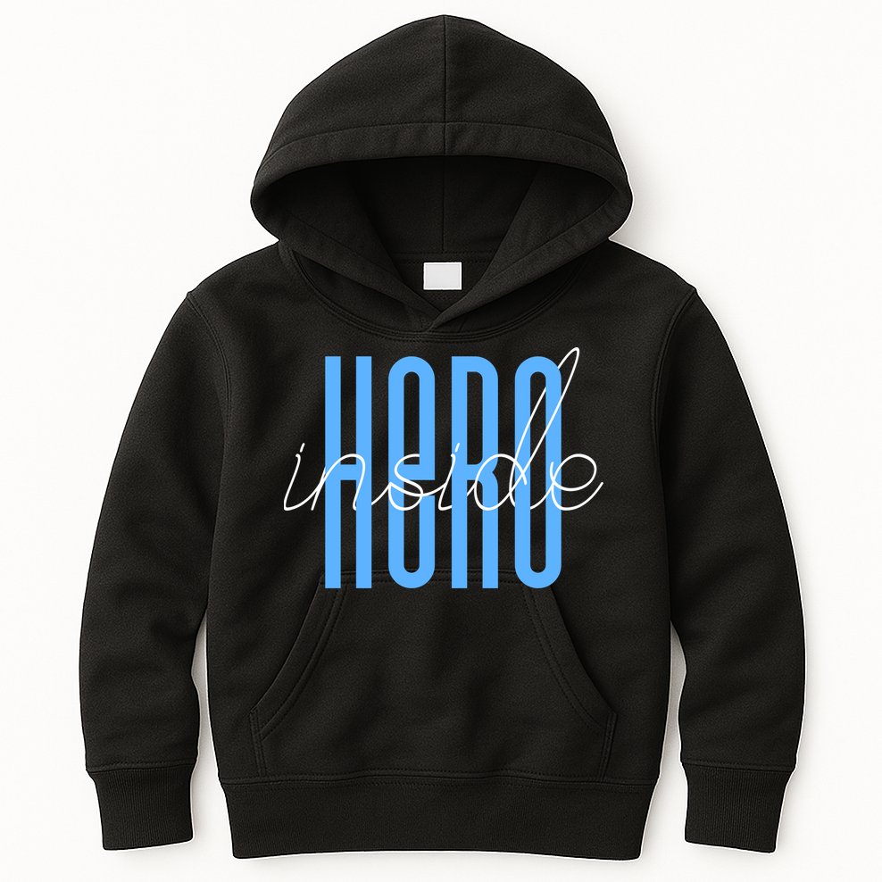 Hero Inside Kids Hoodie