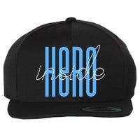 Hero Inside Wool Snapback Cap