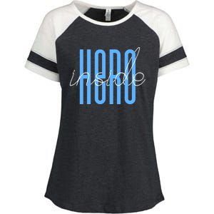 Hero Inside Enza Ladies Jersey Colorblock Tee