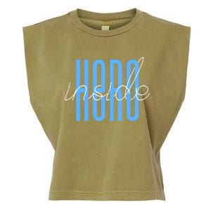 Hero Inside Garment-Dyed Women's Muscle Tee