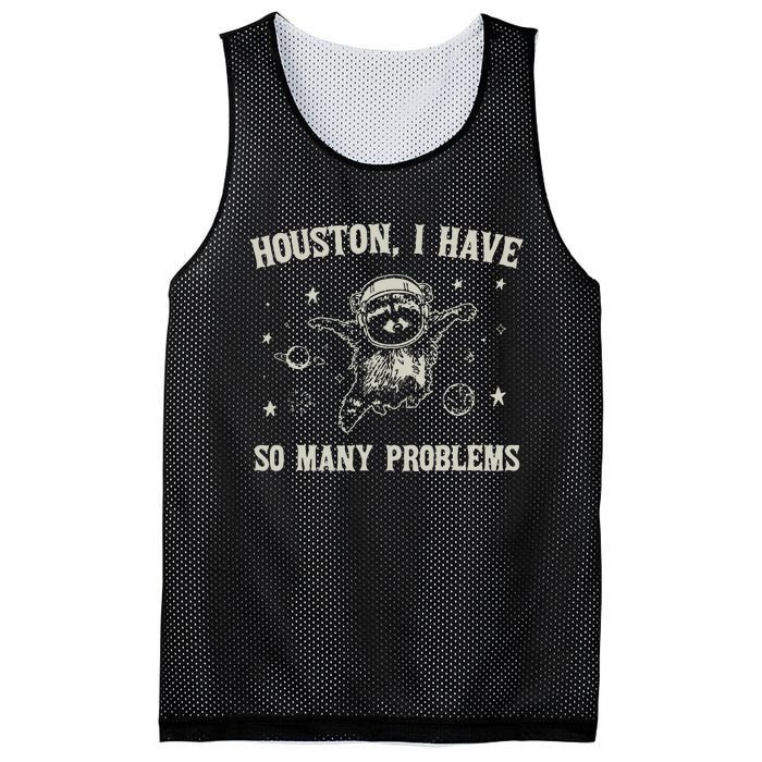 Houston I Have So Many Problems Mesh Reversible Basketball Jersey Tank