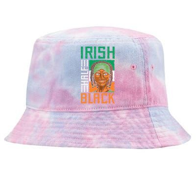 Half Irish Half French Drunk St Patrick Tie-Dyed Bucket Hat