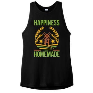 Happiness Is Homemade Ladies PosiCharge Tri-Blend Wicking Tank