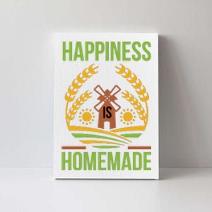 Happiness Is Homemade Canvas