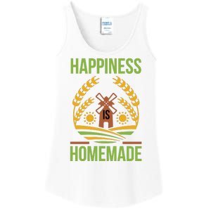 Happiness Is Homemade Ladies Essential Tank