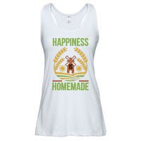 Happiness Is Homemade Ladies Essential Flowy Tank