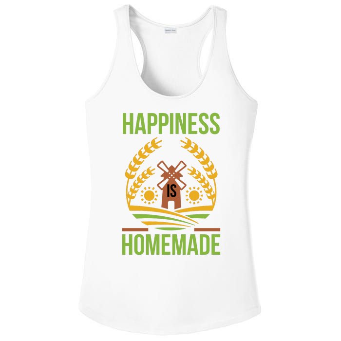 Happiness Is Homemade Ladies PosiCharge Competitor Racerback Tank