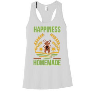 Happiness Is Homemade Women's Racerback Tank