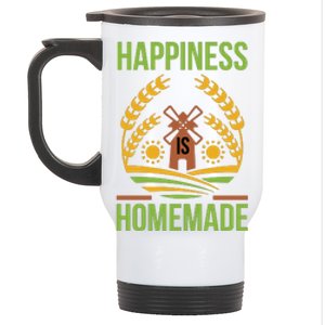 Happiness Is Homemade Stainless Steel Travel Mug