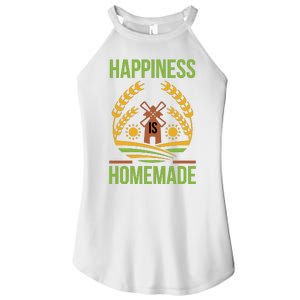 Happiness Is Homemade Women's Perfect Tri Rocker Tank