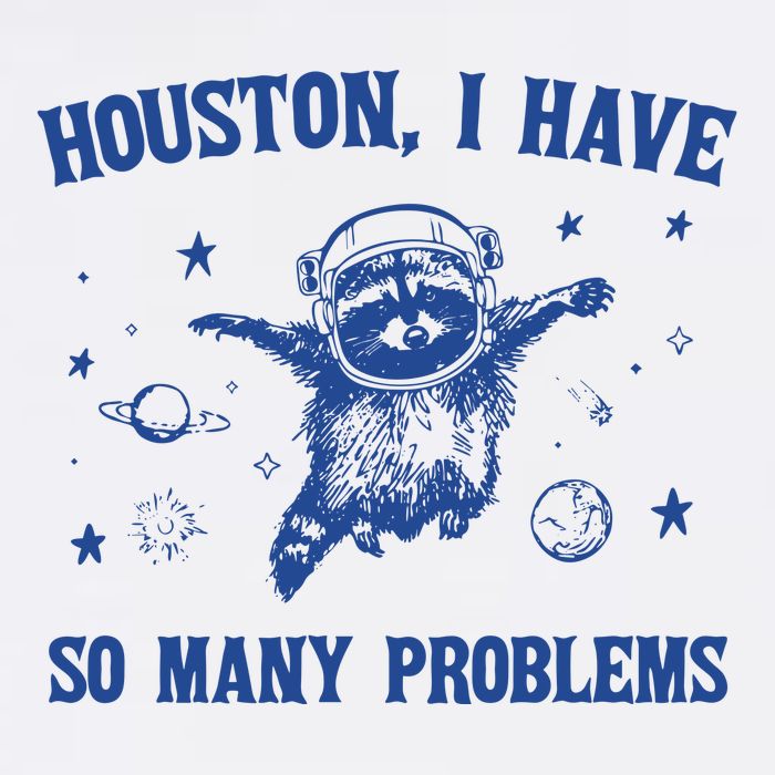 Houston I Have So Many Problems Womens Tank Top