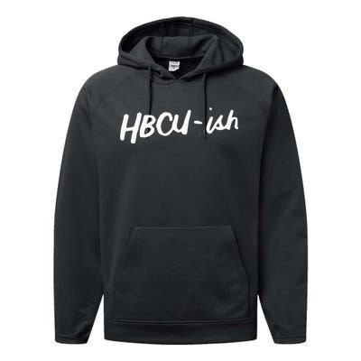 HBCU ISH Historical Black College Alumni Performance Fleece Hoodie