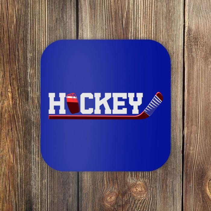 Hockey Ice Hockey Stick Gift Coaster