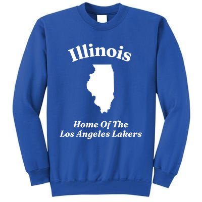 Hole Illinois Home Of The Los Angeles Laker Tall Sweatshirt