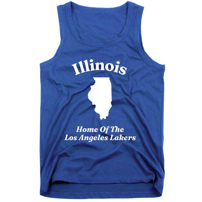 Hole Illinois Home Of The Los Angeles Laker Tank Top