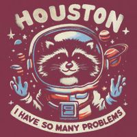 Houston I Have So Many Problems 16oz Travel Tumbler