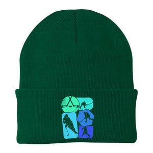 Hockey Ice Hockey Knit Cap Winter Beanie