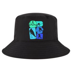 Hockey Ice Hockey Cool Comfort Performance Bucket Hat