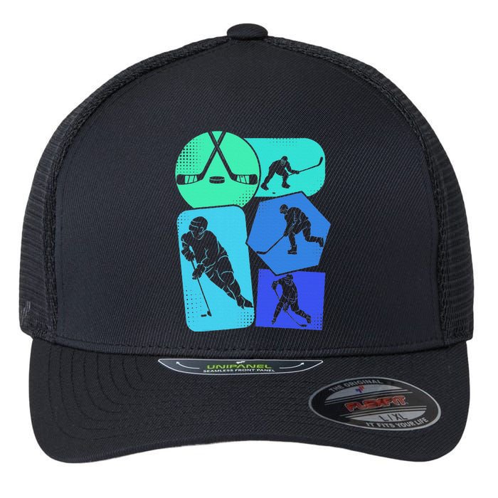 Hockey Ice Hockey Flexfit Unipanel Trucker Cap