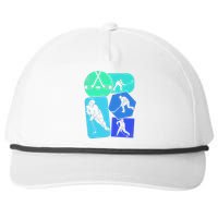 Hockey Ice Hockey Snapback Five-Panel Rope Hat