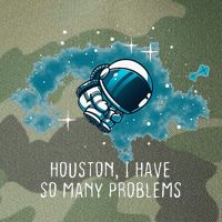 Houston I Have So Many Problems Legacy Tie Dye Trucker Hat