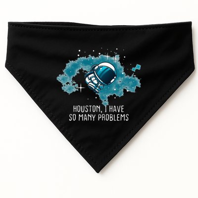 Houston I Have So Many Problems USA-Made Doggie Bandana