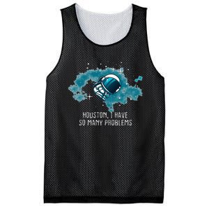 Houston I Have So Many Problems Mesh Reversible Basketball Jersey Tank