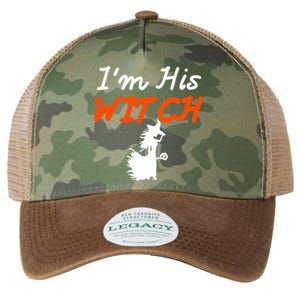 Halloween Im His Witch Im Her Boo Matching Couples Costume Meaningful Gift Legacy Tie Dye Trucker Hat