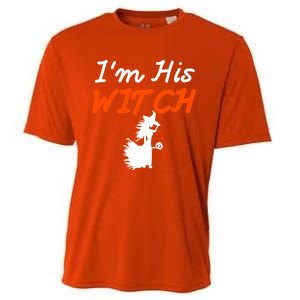 Halloween Im His Witch Im Her Boo Matching Couples Costume Meaningful Gift Cooling Performance Crew T-Shirt