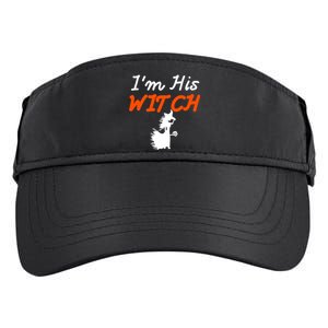 Halloween Im His Witch Im Her Boo Matching Couples Costume Meaningful Gift Adult Drive Performance Visor