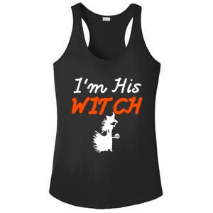 Halloween Im His Witch Im Her Boo Matching Couples Costume Meaningful Gift Ladies PosiCharge Competitor Racerback Tank