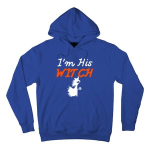 Halloween Im His Witch Im Her Boo Matching Couples Costume Meaningful Gift Hoodie