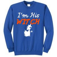 Halloween Im His Witch Im Her Boo Matching Couples Costume Meaningful Gift Sweatshirt