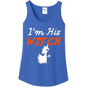 Halloween Im His Witch Im Her Boo Matching Couples Costume Meaningful Gift Ladies Essential Tank