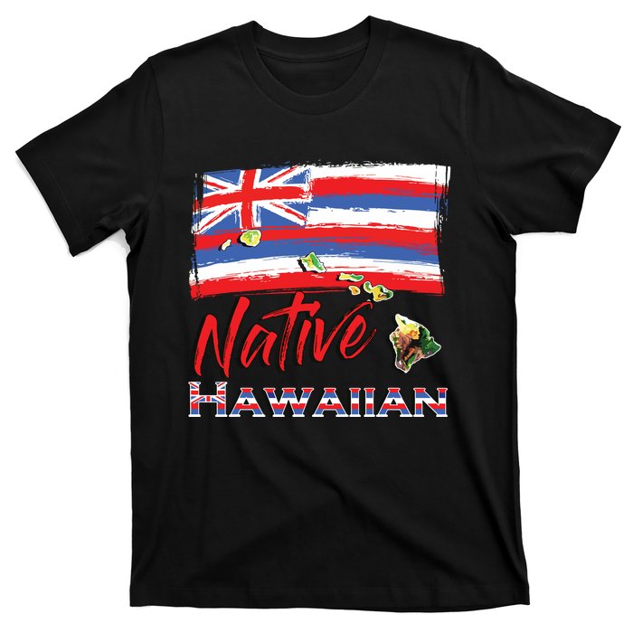 Hawaiian Islands Hawaii Flag Native Hawaiian T-Shirt