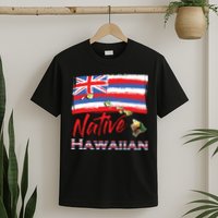 Hawaiian Islands Hawaii Flag Native Hawaiian T-Shirt