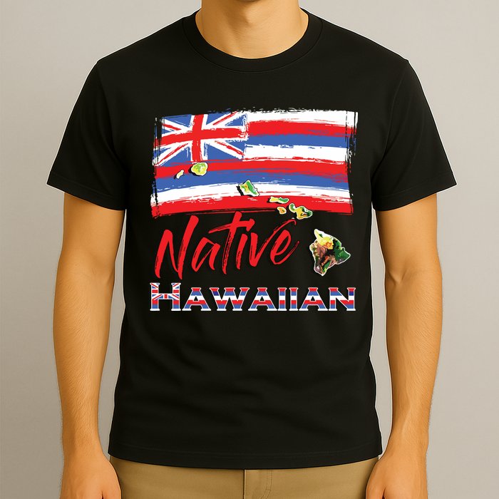 Hawaiian Islands Hawaii Flag Native Hawaiian T-Shirt