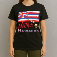 Hawaiian Islands Hawaii Flag Native Hawaiian T-Shirt