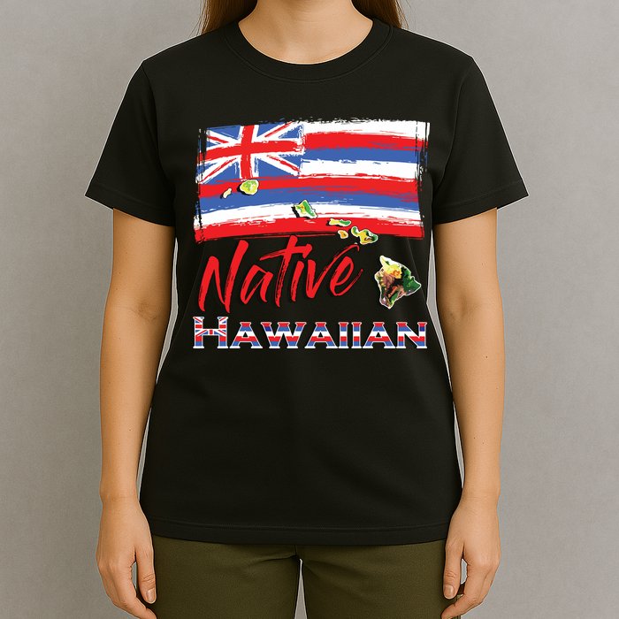 Hawaiian Islands Hawaii Flag Native Hawaiian T-Shirt