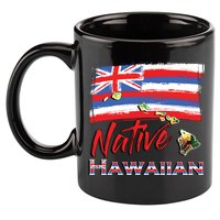 Hawaiian Islands Hawaii Flag Native Hawaiian 11oz C Handle Ceramic Mug