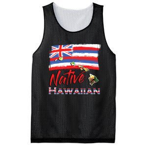 Hawaiian Islands Hawaii Flag Native Hawaiian Mesh Reversible Basketball Jersey Tank