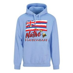 Hawaiian Islands Hawaii Flag Native Hawaiian Unisex Surf Hoodie