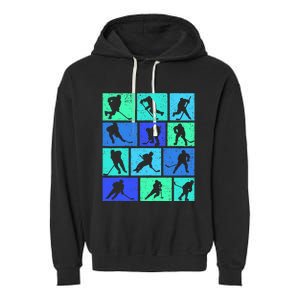 Hockey Ice Garment-Dyed Fleece Hoodie